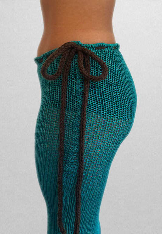 Mermaid Mocha Knit Skirt 𓆉°❀⋆